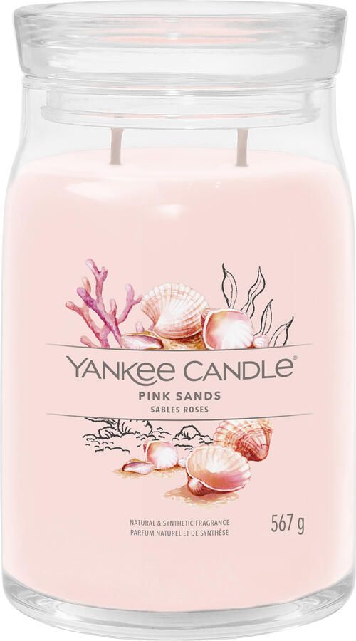 Yankee Candle Pink sands signature large jar