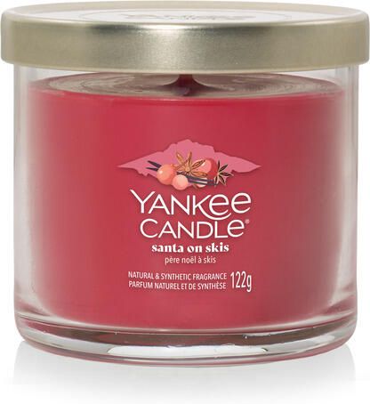 Yankee Candle Santa on skis signature small tumbler