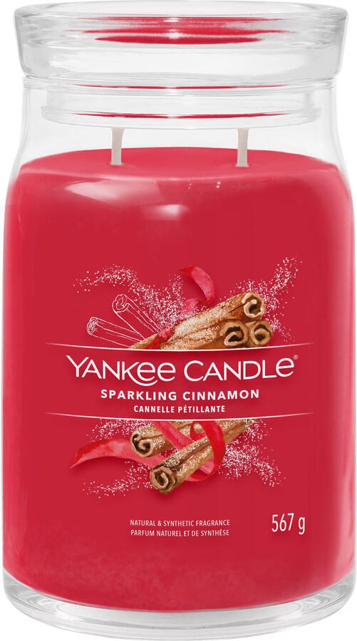 Yankee Candle sparkling cinnamon signature large jar - Foto 1