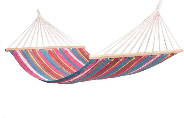 123 Hammock 123Hammock Hangmat Eénpersoons Salvora Spreaderbar Roze