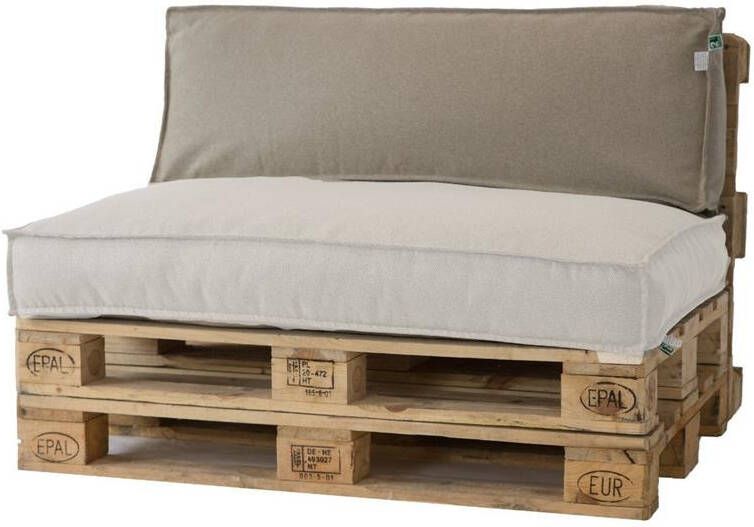 2L Home & Garden Rugkussen Metro Lounge Beige 120 x 40cm