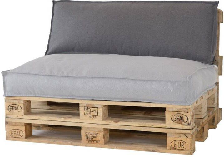 2L Home & Garden Rugkussen Metro Lounge Grijs 120 x 40cm