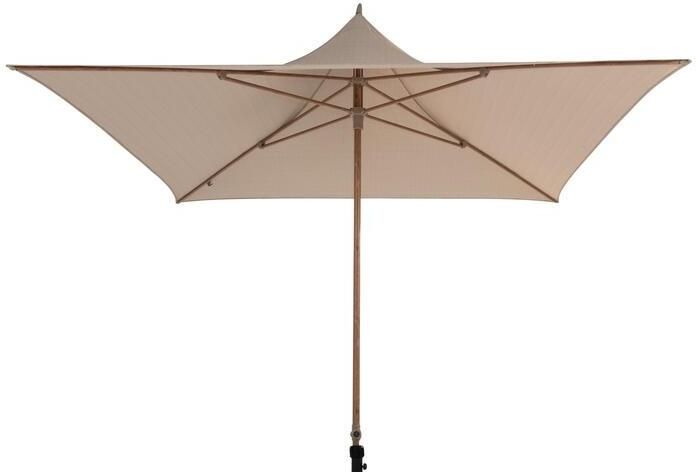 4 Seasons Outdoor 4 Seasons Vivenda stokparasol 270x270 cm. beach|woodlook