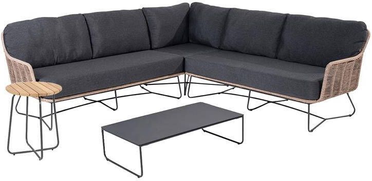 4 Seasons Outdoor Belmond loungeset 4-delig -Dali tafel 110x60 cm
