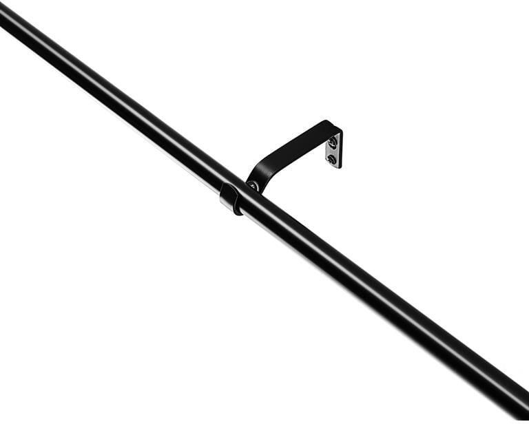 ACAZA Gordijnroede Zwart