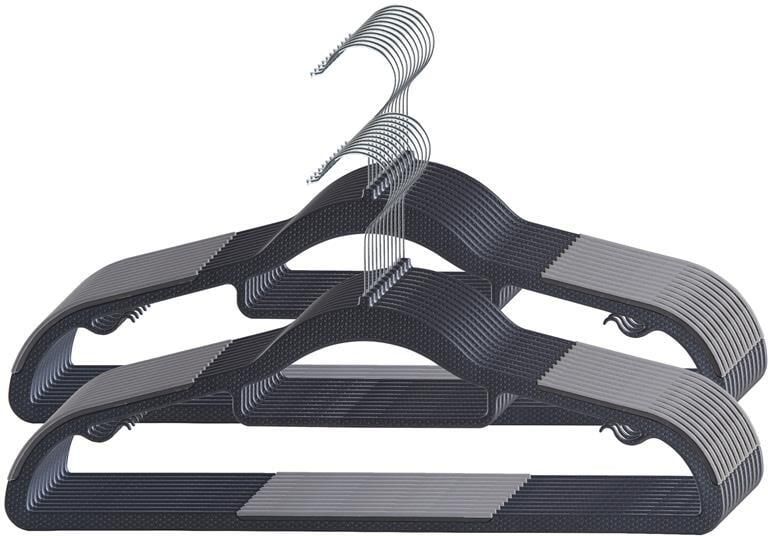 ACAZA Kledinghanger Zwart 20 st.