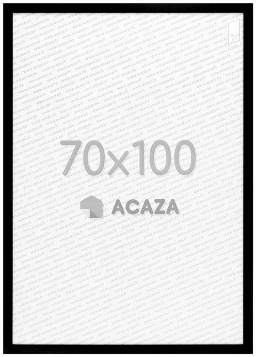 ACAZA Fotokader 70x100cm Fotolijst in MDF Hout Zwart