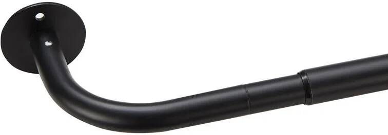 ACAZA Gordijnroede Zwart