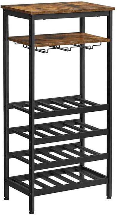 ACAZA Wijnrek Vintage bruin