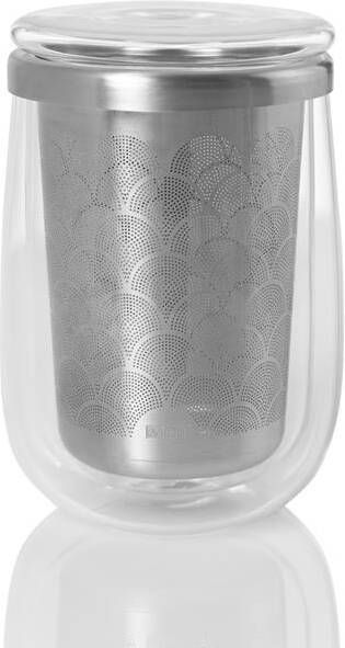 AdHoc Fusion Theeglas met Theefilter 400 ml