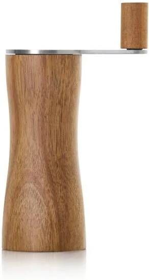AdHoc Kruidenmolen Korso 16 cm Bruin|Zilver Acaciahout