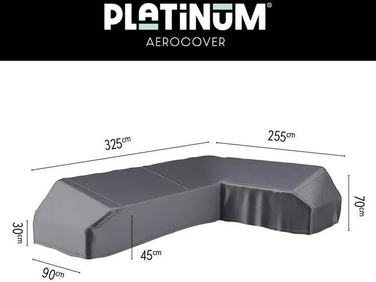AeroCover Platinum platform loungesethoes 325x255 cm Rechts - Foto 2