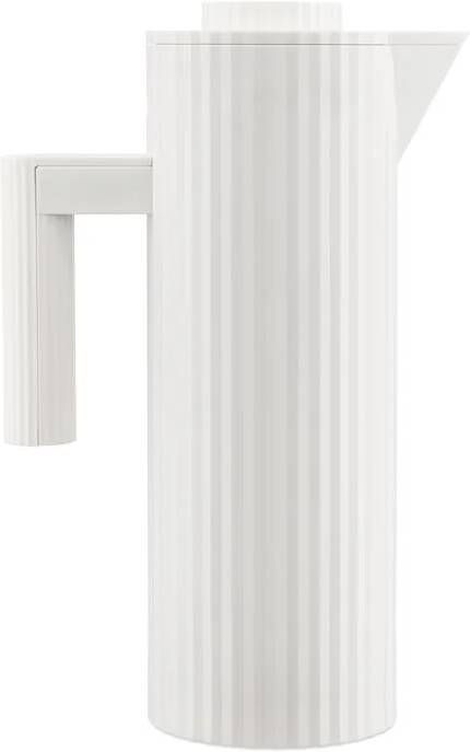 Alessi Plissé Vacuüm Thermoskan 1 L Wit - Foto 1