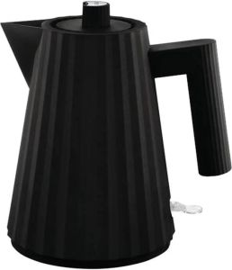 Alessi Plissé Waterkoker 1 L Zwart