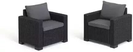 Allibert loungestoelen California (set van 2) - Foto 4