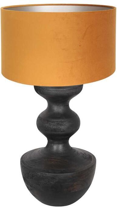 Anne Lighting Anne Light and home tafellamp Lyons zwart metaal 40 cm E27 fitting 3477ZW