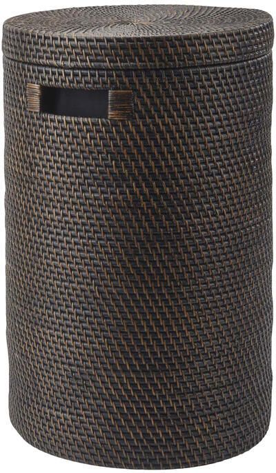 Aquanova Cino Wasmand met Deksel Pecan