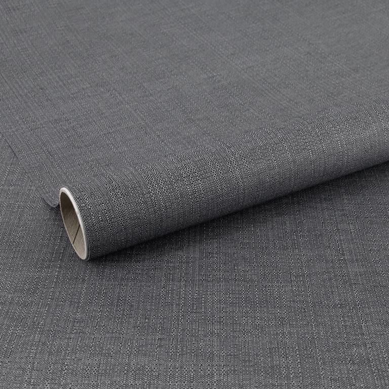 Art For the Home Zelfklevende Textiel Raamfolie Anthraciet 150x45cm