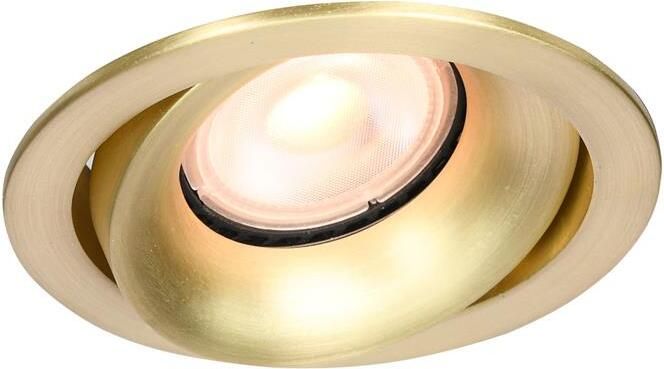 Lamponline Artdelight Inbouwspot Alice Ø 9 cm GU10 mat goud