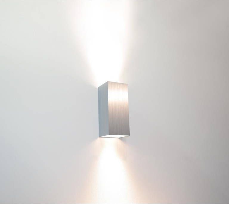 Lamponline Artdelight Wandlamp Dante 2 lichts 15 5 x 6 5 cm aluminium - Foto 2