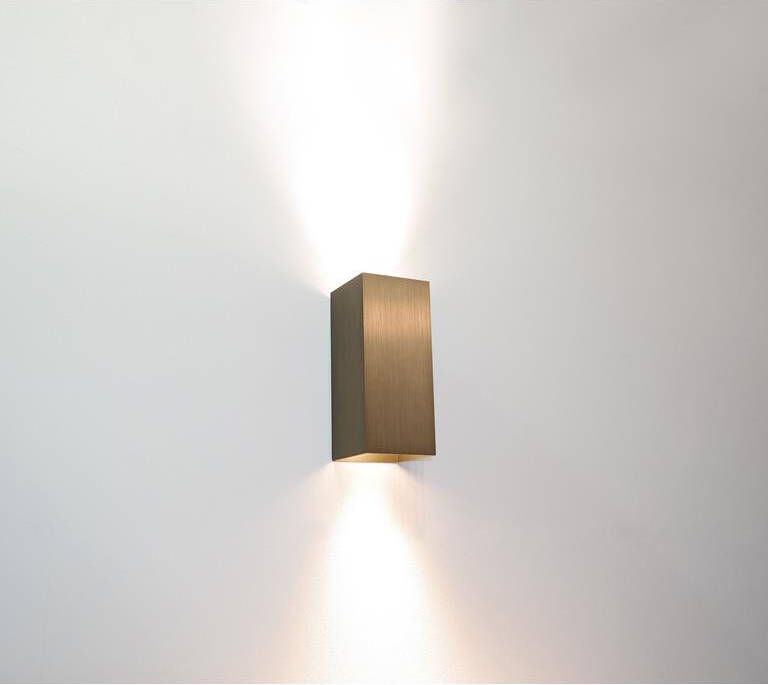 Lamponline Artdelight Wandlamp Dante 2 lichts 15 5 x 6 5 cm licht brons - Foto 2