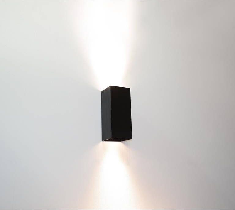 Lamponline Artdelight Wandlamp Dante 2 lichts 15 5 x 6 5 cm zwart - Foto 2