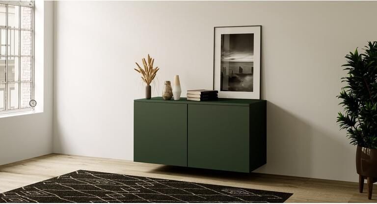Artego Design Neve Soft Pro 123 cm Zwevend Dressoir Groen