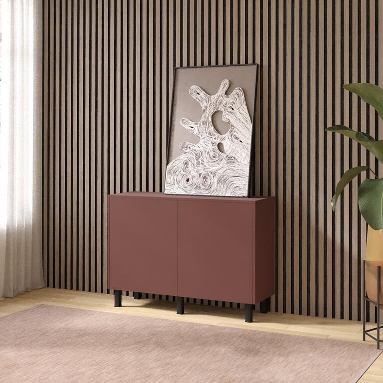 Artego Design Pastell Ayaya 123 cm Dressoir Oxydrood
