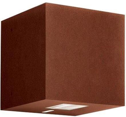 Artemide Effetto 14 Quadro wandlamp LED 2 breed roest