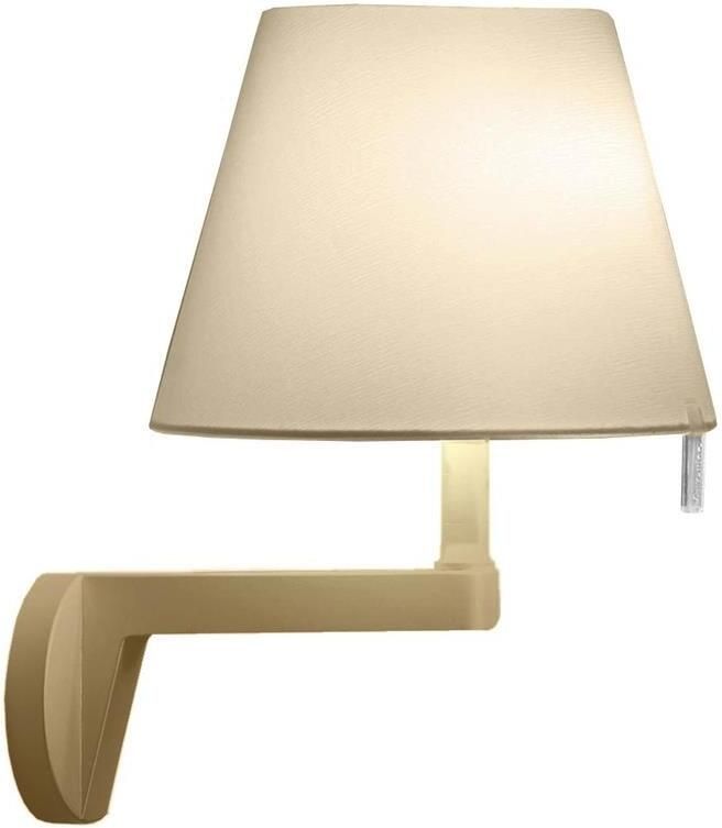 Artemide Melampo wandlamp met schakelaar brons