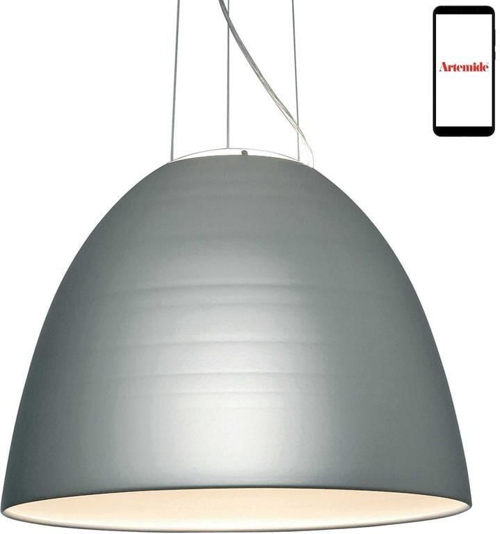 Artemide Nur hanglamp Ø55 LED dimbaar via smartphone mat aluminium