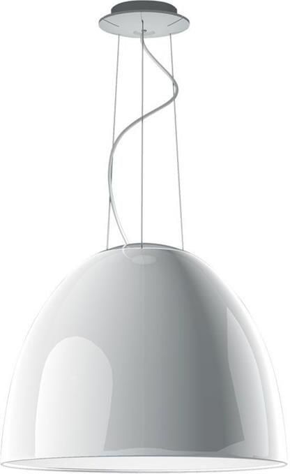 Artemide Nur hanglamp retrofit glanzend wit