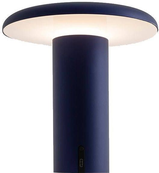 Artemide Takku tafellamp LED oplaadbaar anodized blue - Foto 1