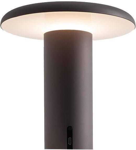 Artemide Takku tafellamp LED oplaadbaar anodized grey - Foto 1