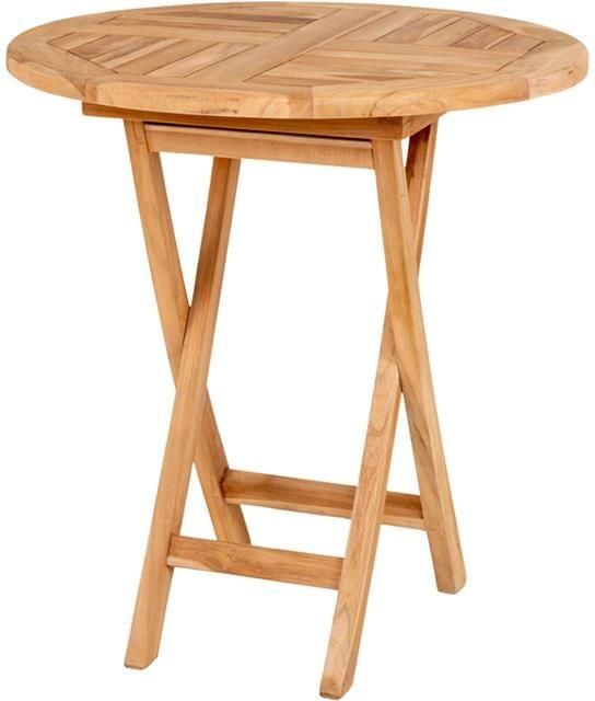 Artichok Jane inklapbare houten tuintafel Ø 70 x 75 cm