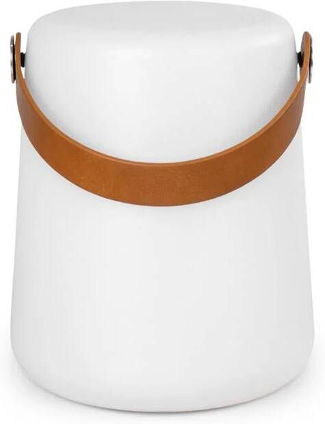 Artichok Huub tuin tafellamp kunststof wit