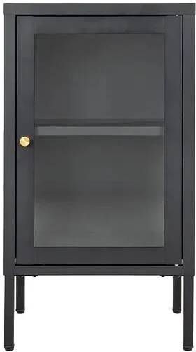 Artichok James cabinet metalen opbergkast zwart 38 x 70 cm - Foto 2