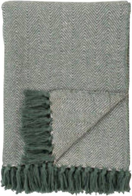 Artichok Sander plaid groen 160 x 130 cm