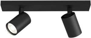 Astro Ascoli Twin OBS excl. 2x GU10 mat zwart