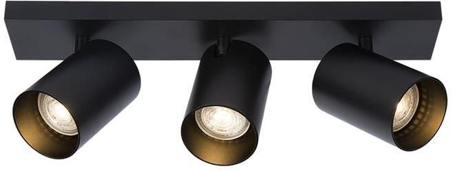 Atmooz by Charrell Atmooz Plafondlamp Nuo 3 Zwart Metaal Opbouw Plafondspot