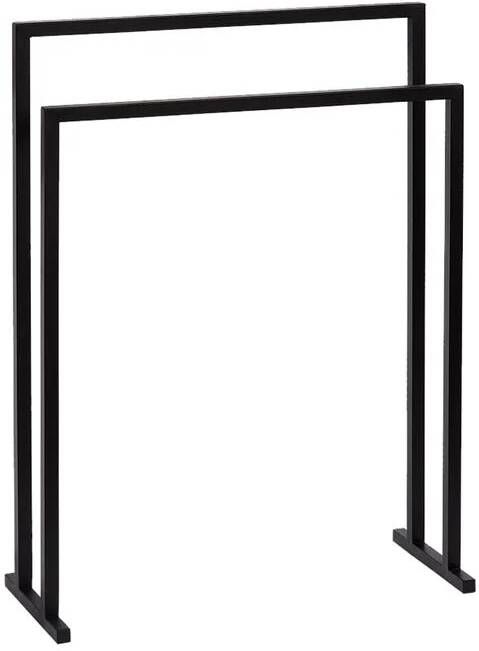 Atmooz by Charrell Atmooz Handdoekenrek Donau zwart Staand Metaal Zwart