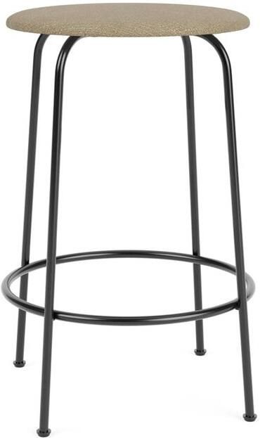 Audo Copenhagen Afteroom barkruk H65 gestoffeerd Audo bouclé 02