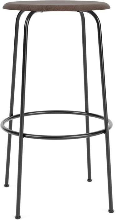 Audo Copenhagen Afteroom barkruk H72 donkerbruin