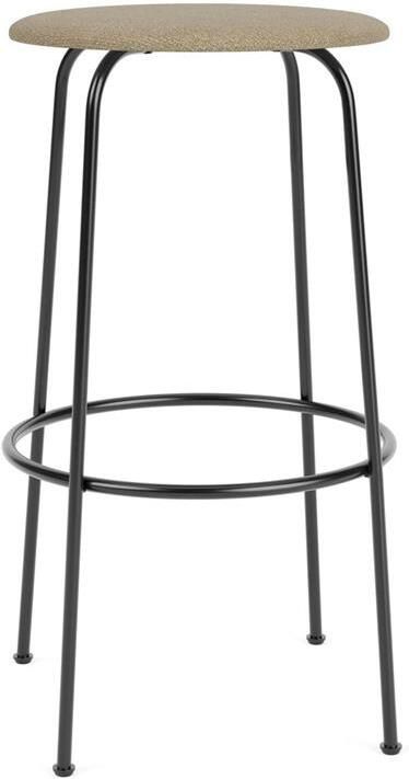 Audo Copenhagen Afteroom barkruk H75 gestoffeerd Audo bouclé 02