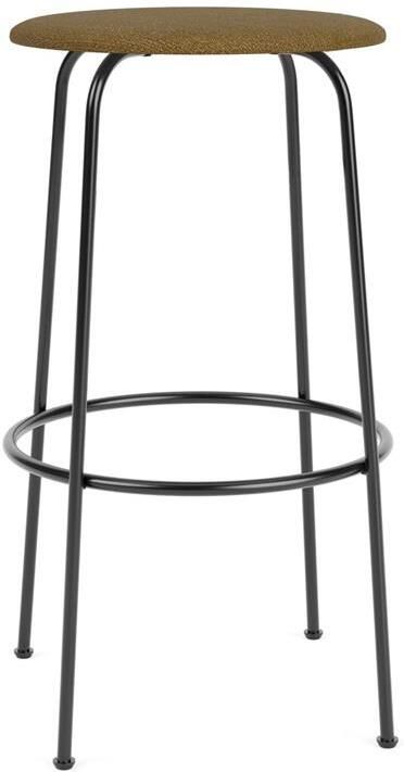 Audo Copenhagen Afteroom barkruk H75 gestoffeerd Audo bouclé 06