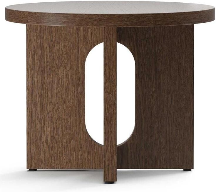 Audo Copenhagen Androgyne bijzettafel Ø50 donker eiken