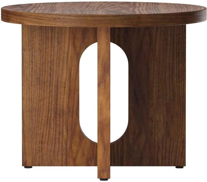 Audo Copenhagen Androgyne bijzettafel Ø50 walnoot