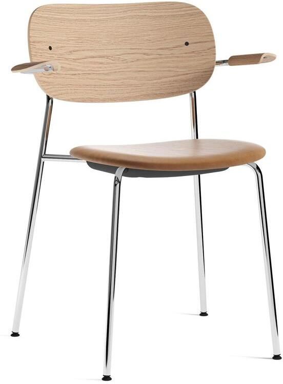 Audo Copenhagen Co eetkamerstoel met arm zitting Dakar 0250