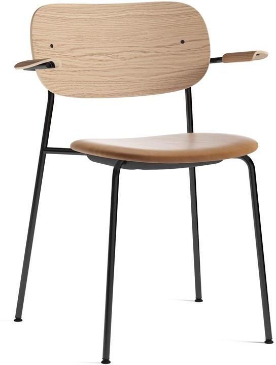 Audo Copenhagen Co eetkamerstoel met arm zitting Dakar 0250