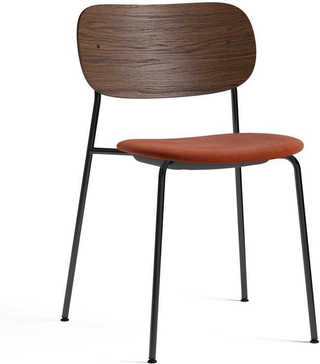 Audo Copenhagen Co eetkamerstoel zitting Champion 061 donker